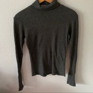 BM Gray Turtleneck